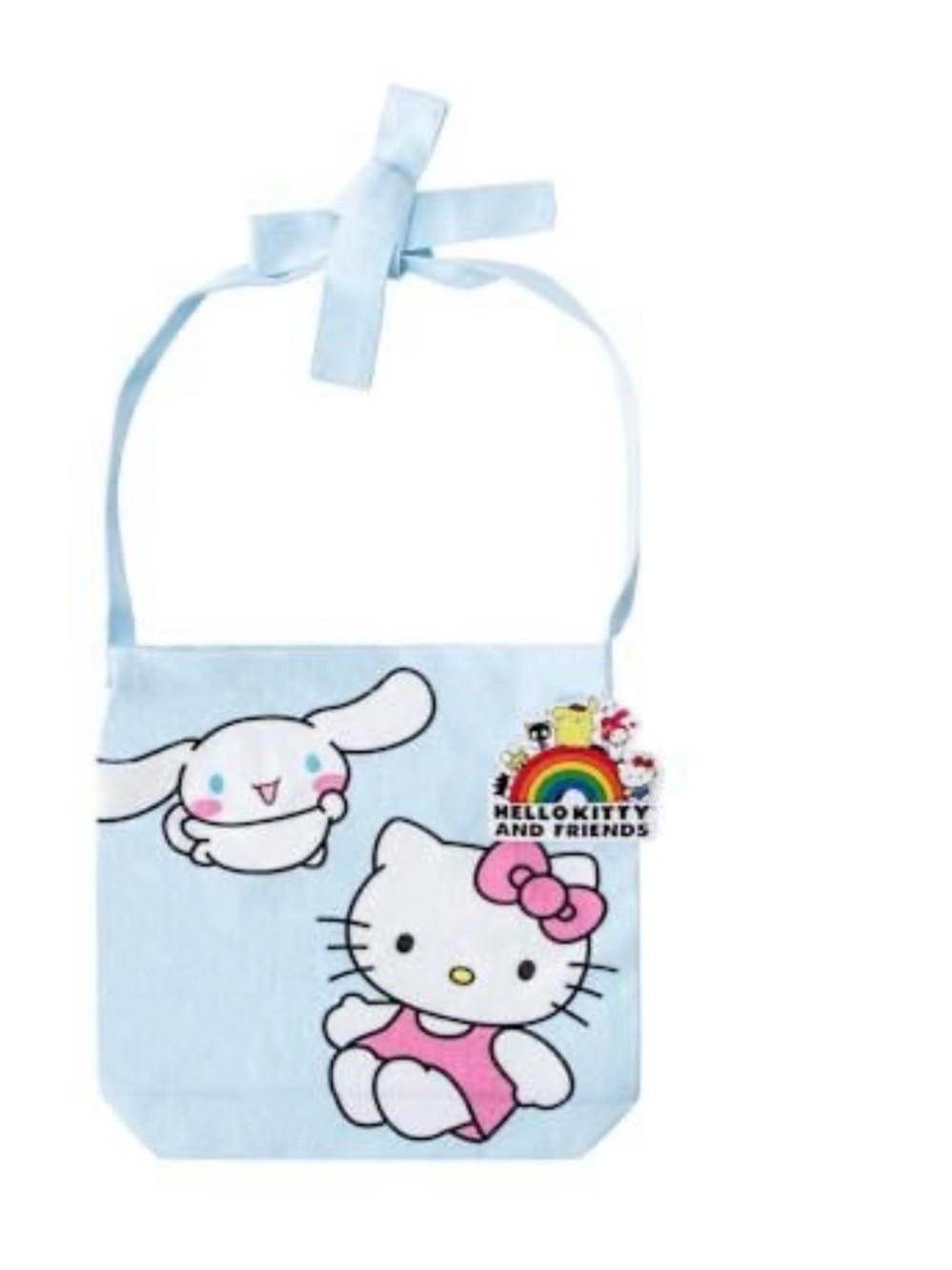 Hello kitty Light Blue Hello Kitty & Cinnamoroll Character Tote